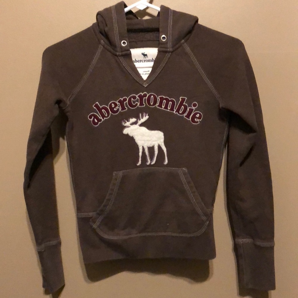 Abercrombie brown hoodie